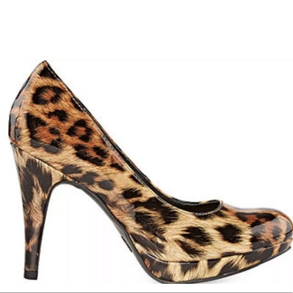Worthington Jean Leopard 🐆 7M Pumps - Picture 1 of 6
